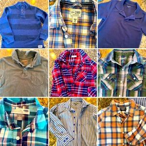 Set of 9! Boys Shirts EUC